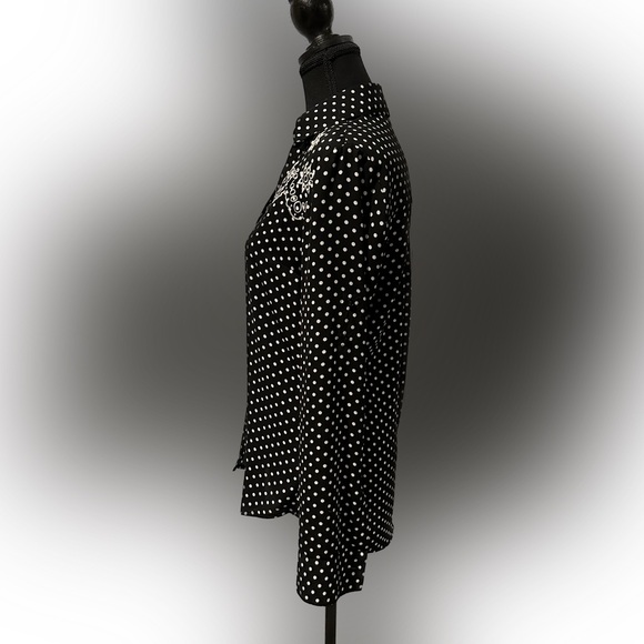 EXPRESS  | PORTOFINO EMBROIDERED BUTTON DOWN SHIRT - Picture 3 of 5